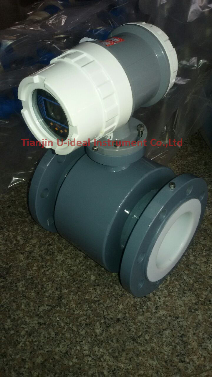 Intelligent sewage magnetic flow meter