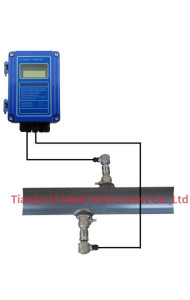 Insertion Wall mounted Ultrasonic Flow Meter