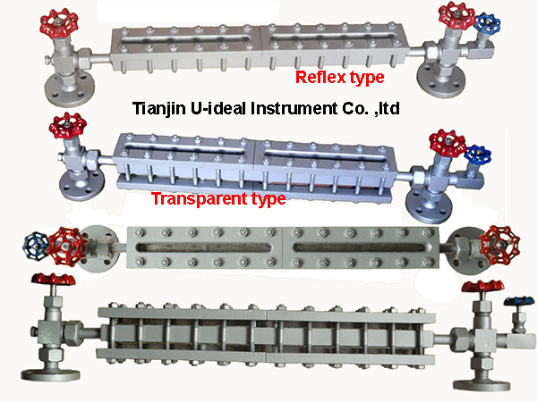 Closing Valve Boiler Glass Level Gauge