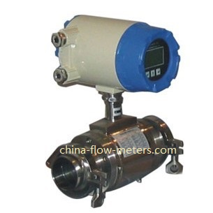 Ferrule connection,sanitary electromagnetic flowmeter